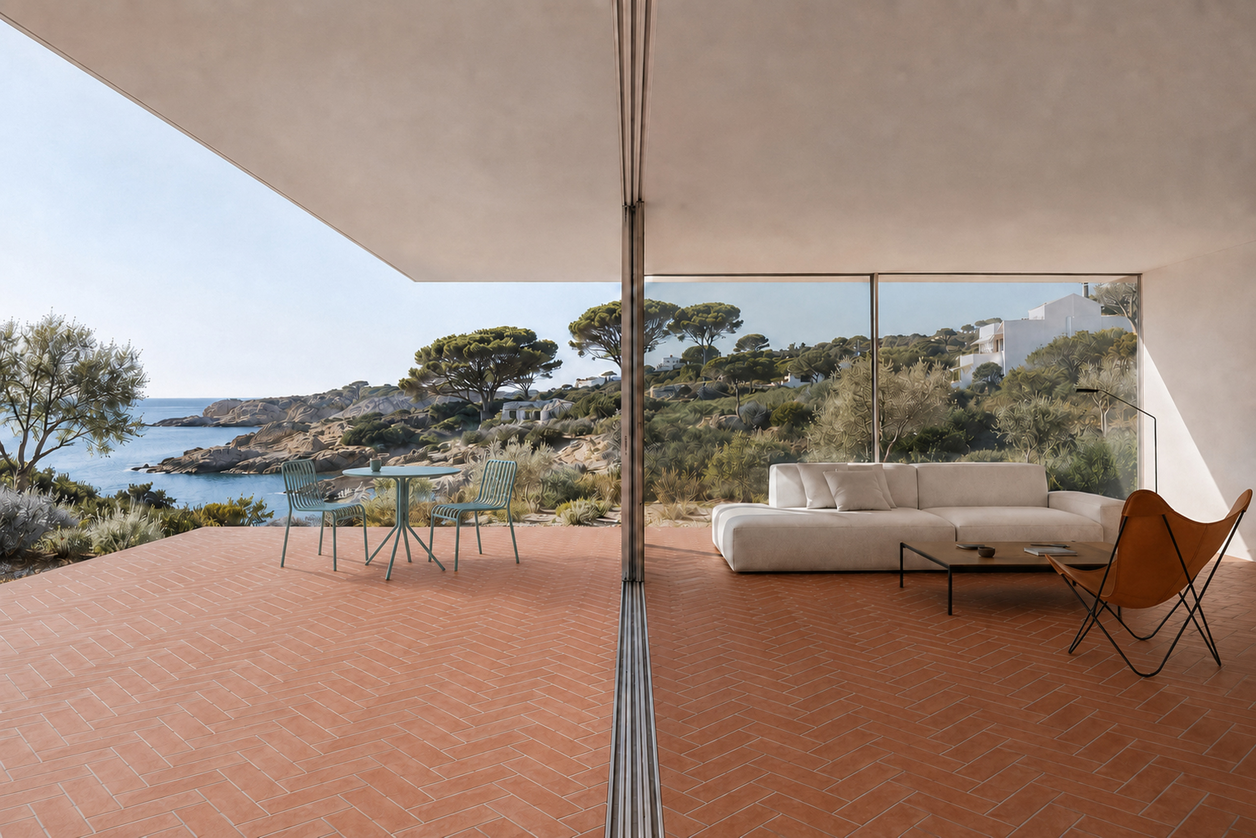 Corredera minimalista o elevable: cuál elegir para un gran hueco